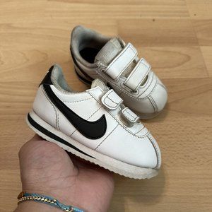 Nike Cortez Basic SL "White/Black" (TDV) Kid's 6C- 904769 102